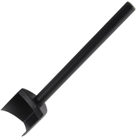 Lederstanzer V Form Cutter Leather Hole Punch, Locheisen Leder Werkzeug Halbrund Cutter Punch, Locheisen Set für Strap Belt Wallet Bag(25mm)