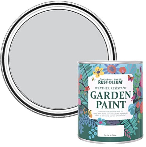 Rust-Oleum Light Purple Mould Resistant Garden Paint in Matt Finish - Lilac Rhapsody 750ml