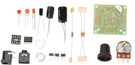 LM386 Amplifier Kit, Audio Amp Module Smart Electronic DIY Easy To Debug with Speaker for Musical Projects