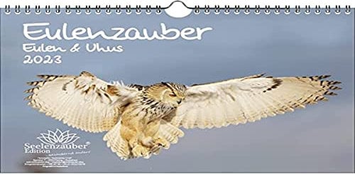 Eulenzauber Eulen und Uhus DIN A4 Kalender für 2023 - Seelenzauber, mehrfarbig, KN2023-4W-0057-D-0