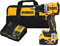 DEWALT 20V MAX* XR® Brushless Cordless 1/2 in. Drill/Driver Kit (DCD800P1), Yellow
