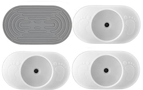 4 Pack Baby Gate Wall Protector, Protect Walls & Doorways for Pet & Dog Gates, Pressure Mounted on Stair Gate, No Screw Need