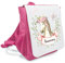 personalisierter Rucksack Pferd KIndergartentasche Kiga Geschenk Mädchen Pferdefreunde ab 3 Jahre (Pferd/Schmetterling)