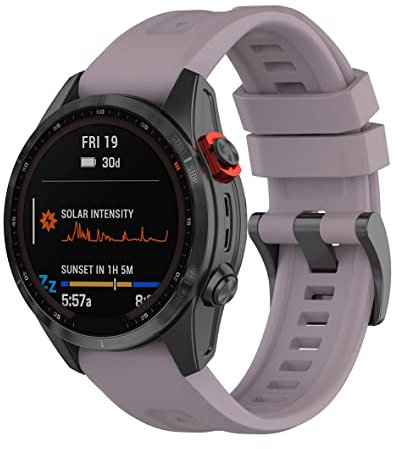CyuCyu Estrazarmband Kompatibel mit Garmin Fenix 7/Fenix 6/6 Pro/Fenix 5/5 Plus/Garmin Instinct/Instinct 2/Forerunner 935/945/Approach S60/S62, 22mm Silikon Quick Release Armband Uhrenarmband