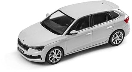 Skoda 657099300S9R Modellauto Scala Maßstab 1:43 Miniatur Modell weiß
