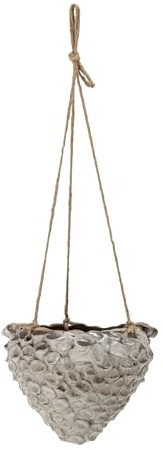 Bloomingville - Alaz Hänge-Blumentopf – Nature Stoneware (82057663)