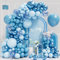 Luftballons Geburtstag Blau - 102 Stück Blaue Luftballon Girlande Set Ballons Blau Luftballon Metallic Konfetti Luftballons,Ballon Girlande Für Geburtstagsdeko Babyshowerparty Deko Junge Hochzeit Deko