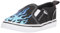 Vans Jungen Unisex Kinder Asher V Sneaker, Flame Black/White, 22 EU