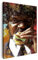 Artmazing | Pulp Fiction Bild bunt | Bild Jules | S-Art Bilder | Pulp Fiction Bilder Modern | Coole Wandbilder Wohnzimmer | Wandbild Pulp Fiction Deko XXL | Bild Leinwand XXL | Burger Bilder Wand