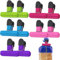 10 Pcs Food Clips for Food Storage Multicoloured Clips for Food Storage Freezer Bag Clips Kitchen Clips Food Sealing Clips for Snacks Coffee Potato Chip Bags Frozen Food Home Kitchen Office Camping