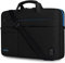 DOMISO 15-15,6 Pollici Borsa PC Impermeabile Custodia con Porta di Ricarica USB per Computer Portatile/Apple/Lenovo IdeaPad ThinkPad/HP Spectre x360 Pavilion 15 ENVY 15 / Dell, Nero+Blu