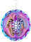 Kinetic Art Windspiel Metall – leicht rotierendes 3D Hängewindspiel - Edelstahl inkl. Aufhängung und Wirbel, wetterbeständig, attraktive Heimdeko für Fenster und Garten (Vibrant Turtle)