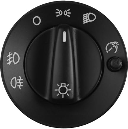 LiuROSE Auto Scheinwerfer Steuerschalter für VW Golf IV Octavia I 1U Audi A3 8L1-3B0941531A,Scheinwerferschalter Mit Lichtsensormodul Zubehör