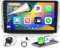 Hikity 2GB+64GB Android 15 Autoradio für Peugeot 208/2008 2012-2018 Radio Wireless CarPlay Android Auto Bluetooth 10.1 Bildschrim Auto Radio mit Navi Rückfahrkamera