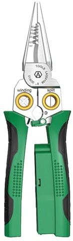 Taglierina per cavi per elettricisti utensili manuali per filo di avvolgimento ad alta precisione, morsetto per connettore elettrico spellafili di precisione per crimpare precisione filo di alluminio