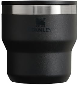 STANLEY 1913 Stay-Hot Stacking Cup 0.29L - Black | 2,5 Std. kalt - Stapelbar - Edelstahl - Spülmaschinenfest