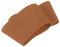 sourcing map 2Pcs 3.54 Silicone Cup Sleeves, Nonslip Mug Cup Sleeve for Coffee, Heat Resistant Mug Covers Insulated Protector, Brown