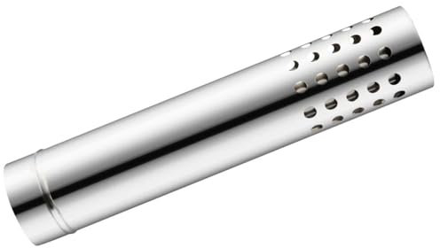 XUCZHAI Tubo da Stufa da 50x6 cm Tubo di prolunga for Canna fumaria in Acciaio Inossidabile for Stufa a Legna Tende Stufa Camino