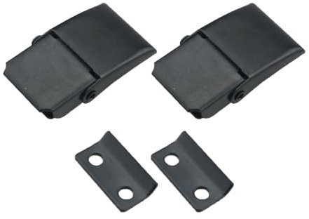 WELWIK 2PCS Black Concealed Toggle Clip A27 Toolbox Snap Lock Latch Purifier Box Hitch Vacuum Cleaner Holding Box Box Clip For Protective Sleeves Toolboxes Cleaners