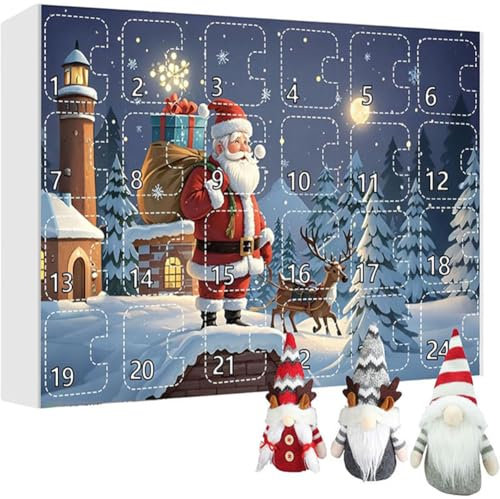 Calendario de Adviento de Wichtel 2024, calendario de Adviento GNOME 2024, calendario de adviento de 24 días, calendario de Adviento, figuras de gnomo, calendario de Adviento, regalo para adultos y
