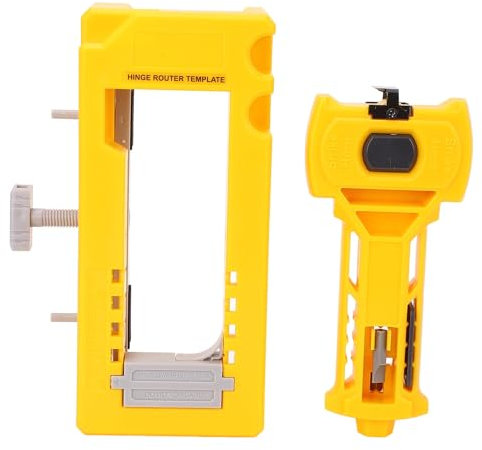 Zerodis Easy Multifunctional Bened Door Installation Kit with The Help of Adjustable Doors Hinge and The Yellow Block Installation Kit for Home and Commercial Projects