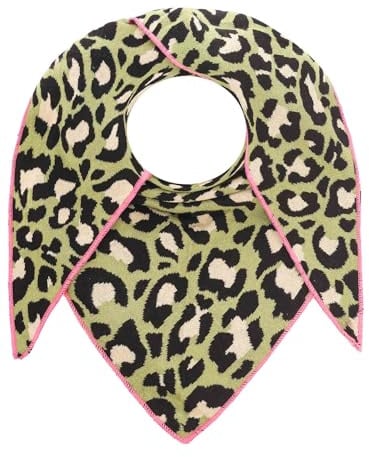 Zwillingsherz Damen Schal mit Dreiecksschal Modell Summer Lacey Leo kuschelig weich großes warmes Halstuch Frühling Sommer Herbst Winter
