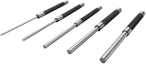 Performance Tool W758 Splintentreiber-Set, 20,3 cm, 1 Packung | Karbonstahlkonstruktion mit gehärteten Spitzen Gerändelte Griffe für sicheren Halt Erreicht tief eingesetzte Stifte