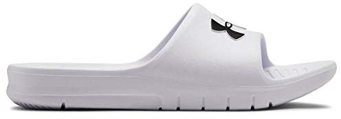 Under Armour UA Core Pth SL - Scarpe da Spiaggia e Piscina Unisex Adulto, Bianco (White/White/Black (100) 100), 47.5 EU