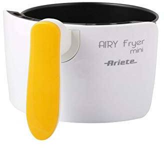 Ariete ciotola contenitore maniglia gialla friggitrice Airy Fryer Mini 4615