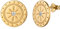 cai Damen Ohrstecker 925/- Sterling Silber 1,3cm Glänzend Weißtopas gelb 274220138