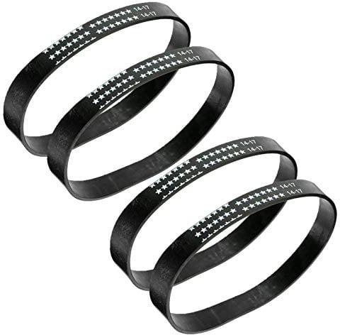 4 Vacuum Cleaner Rubber Drive Belts For Hometek Powersonic HT108 Upright Hoover