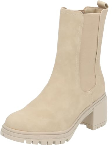 Palado Damen Chelsea Boot Thasos 018-1401 – modische Stiefeletten - leicht gefütterte Stiefel - elegante Boots