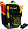 KUNN Werkzeugtasche mit Gürtelclip, verstellbar, 3,8 cm Gürteltasche für Organizer-Werkzeuge – Elektriker, Wartung, HVAC, Bauunternehmer, Grau
