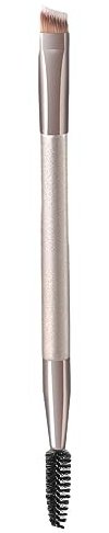 Multifunktionaler Augenbrauenpinsel, Augenbrauenpinsel und -rolle, multifunktionale abgewinkelte Augenbrauenpinsel, Make-up zum Auffüllen, Färben, Eyeliner, Definer, Puder. Tumotsit