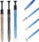 Grevosea 3 Stück piercing kugel aufdreher piercing zange piercing zubehör Diamant Edelsteine Catcher Piercing Kugel Greifer für kugeln für kleine Objekte, elektronische IC-Chip-Komponenten-3 Farben