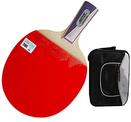 BBAUER Tischtennisschläger, Pingpong-Schläger Geeignet Für Anfänger, Fortgeschrittene Und Profis/Langer Stiel/9 Stars/Short Handle