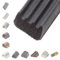 BRESKO 6-100 m Fensterdichtung Selbstklebend Dichtung Gummidichtung Epdm Türdichtung Dichtband Gummi Fenster Profil Abdichtung Dichtungsprofil (EE - 15x8 mm - schwarz, 6 m)