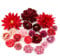 BOFUNX 21 Stücke Blumen Haarspange Blumen Haarclips Mädchen Haarklammern Kinder Damen Haarschmuck Party Hochzeit