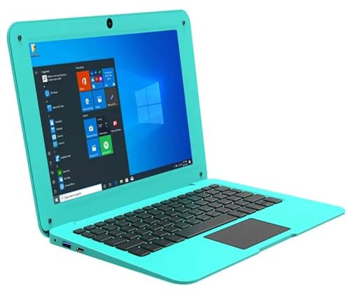 Portátil de 10,1 pulgadas, Windows 10, Mini Netbook con 6GB de RAM, 64GB SSD, ordenador ultradelgado con Wi-Fi incorporado, Bluetooth, Mini PC,Blue-6GB+64GB
