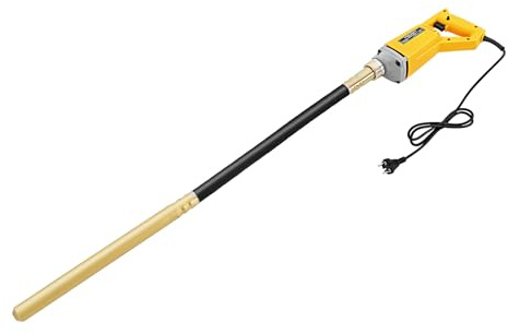 Betonrüttler Innenrüttler Rüttelflasche Betonrüttler Flaschenrüttler Beton Vibrator mit 1m / 1,5m Schlauch (850W)