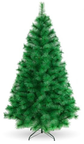Árbol de Navidad Artificial, Abeto Navidad, Soporte Metálico Plegable (120CM)