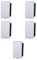 5x Deviatore 16A, Moduli Bianchi, Compatibile Con Vimar Plana, frutti, interruttori, pulsanti, deviatori, dimmer, sensori, PIR, buzzer, Per Placche originali e compatibili
