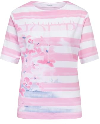 Rabe T-Shirt Gedruckter Ringel in Rosa für Damen