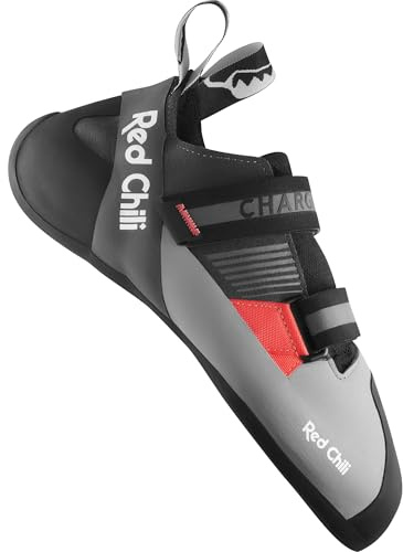 Red Chili Unisex Charger II Kletterschuhe, Anthracite-red, 39