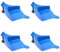 Detail Guardz 4Pk Blue - Hose-eez Hose Slide With Rollers *Car Hose Guide* (2 Pack)