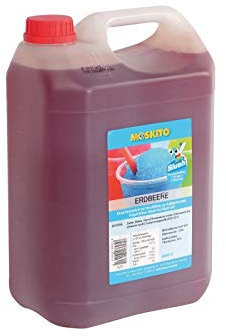 Sirup Slush Konzentrat Slush Ice / Slush AZO FREI Eis Erdbeere 5 Liter Ergibt 30 Liter Slush