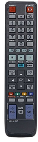 Aurabeam Télécommande de Remplacement pour Samsung BD-C5300 Lecteur Blu-Ray