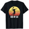 Kiss My Ace Vintage Volleyballer Aufschlag Beach Volleyball T-Shirt