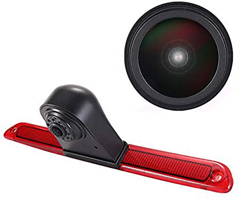 Wasserdicht Einparkkamera 18mm Lens Bremslicht Rückfahrkamera integriert in 3. Bremsleuchte Kamera für Van DachKamera Mercedes Benz Sprinter W906/Caravelle 2007-2015