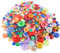 VGOODALL Bunte Knöpfe, 1000 Stück 500g, Top DIY-Material, Ideal für Kleidungsdekoration, Bastelprojekte & Kinderbasteln